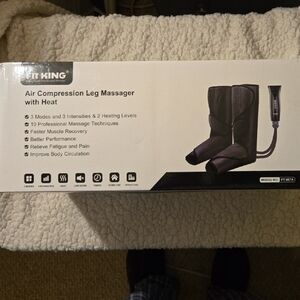 FIT KING Air Compression Leg Massager with Heat